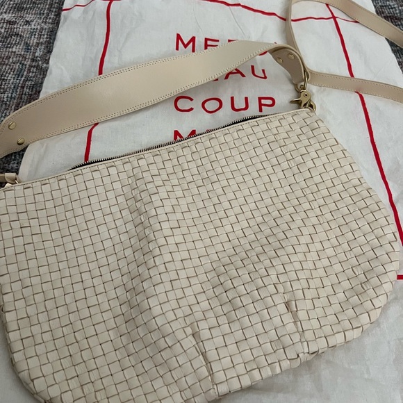 Cream Clare V Bag - Picture 3 of 3